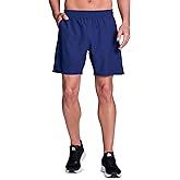 RBX Men's Woven Gym Shorts 7" Quick Drying Running Shorts with Pockets Athletic Fit X-Dri Moisture Wicking Training Shorts
