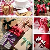 YAAVAAW 22m 40mm Sky Blue Satin Ribbon Gift Wrap Wedding Car Decor view 6
