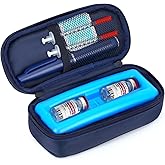 YOUSHARES Insulin Vials Cooler Travel Case - TSA Approved peptide case | Diabetic Med Vial Cooling Bag , Protective Ice Brick, Refrigerated Diabetes Supplies Organizer, Small Bottle Carrying Storage