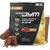 Pro JYM Chocolate Cookie Crunch Protein Powder - Whey Protein Isolates, Casein, & Milk Protein, Lean Muscle Building for Men & Women, JYM Supplement Science, 45 Servings