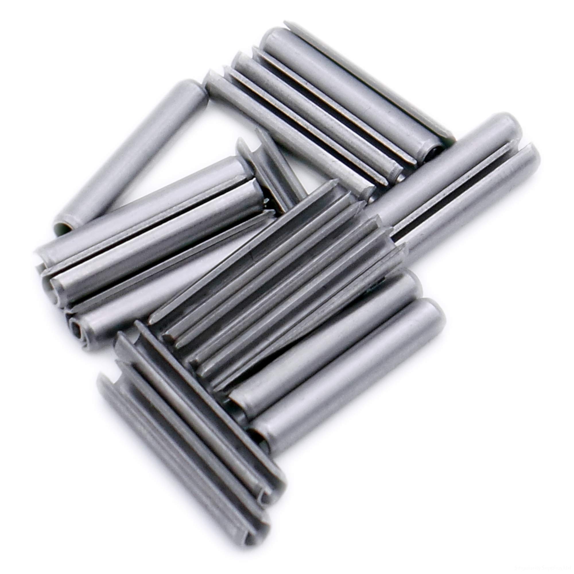 D2.5 (2.5mm x 5mm) Slotted Spring Pin (Heavy) - Stainless Steel (A1) (Pack of 20)