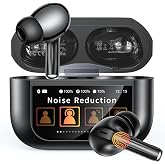 Wireless Earbuds, Smart Touchscreen Ear Buds, ANC Headphones, Bluetooth 5.4