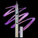 SUSIKEKI Chameleon Metallic Duochrome Liquid Eyeliner, Color Shifting Shimmery Eye Liner, Duo-color Waterproof Long Lasting Glitter Eye Makeup Pen Eyeliners (Aurora Glow)