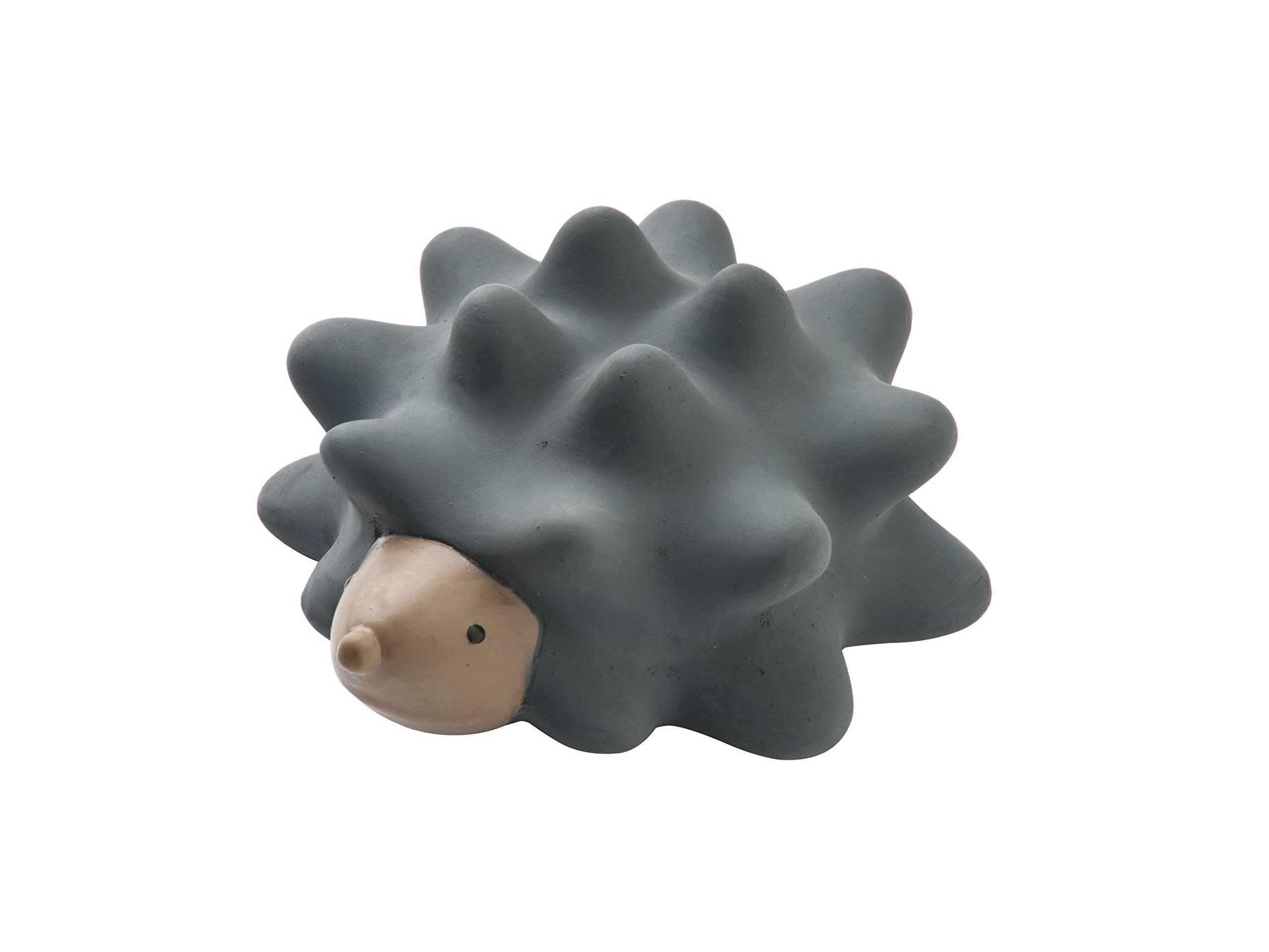 A K Brands United Pets Piero Hedgehog Squeaky Toy, Brown