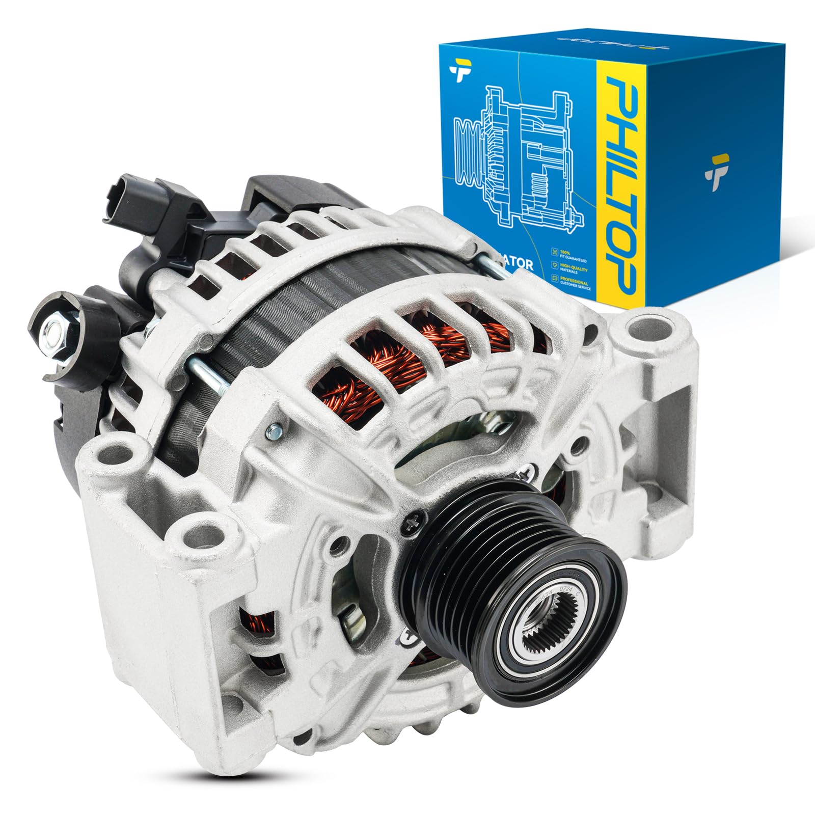 Photo 1 of ***SIMILAR***

 Alternator Compatibfor Mini,2011-2015 Cooper 1.6L,2011-2016 Cooper Countryman,2013-2016 Cooper Paceman,150 Amp Alternator Replace 212317613445, 12317604782, AL0883X