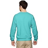 Jerzees 8 oz., 50/50 NuBlend Fleece Crew, XL, SCUBA BLUE