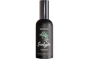 605PRODUCTS 605 Products Room Spray - Air Freshener Spray - Home Luxury Scents for Office Bedroom Bathroom Closet - Pillows Linen Fabric Essential Oil Spray Mist - Long Lasting Room Fragrance - Eucalyptus, 3.4oz