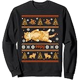 Eepy Cat Silly Sleepy Cat Meme Ugly Christmas Sweater Sweatshirt