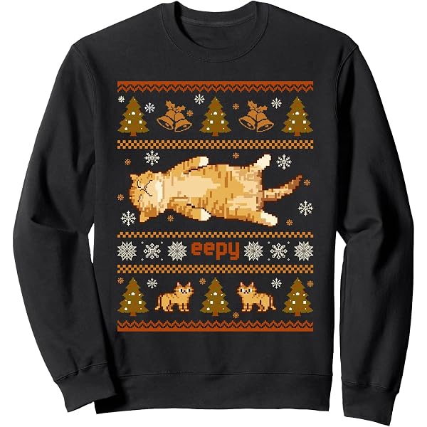 Amazon.com: Woman Yelling at a Cat Ugly X-mas Sweaters Funny Meme Dress  Sweatshirt : Clothing, Shoes & Jewelry