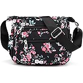 Wafybsre Crossbody Bags for Women, Medium Size Shoulder Handbags Satchel Purse with Multi Zipper Pockets