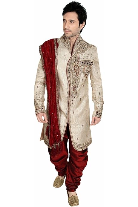 sherwani dressing style