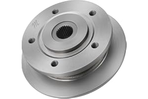 JAVIK Front Wheel Brake Hub Kit Compatible with John Deere 2004-Up Gator HPX 4x4/Diese_l/615E/815E Gator XUV 620i/850D OEM# AM142950 M159548 M164367 M156363