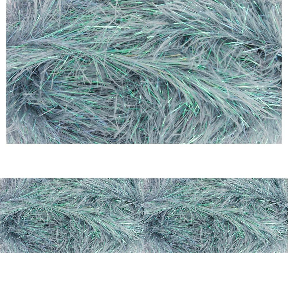 King Cole 543423 Tinsel Chunky Frozen Yarn - 70M, 50g (Pack of 3)