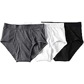 KingSize Men's Big & Tall Classic Cotton Briefs 3-Pack