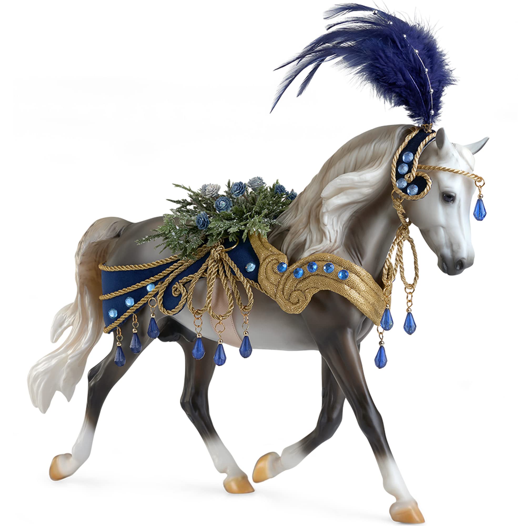 Breyer Horses 2022 Christmas Holiday Collection | Traditional Series Holiday Horse -Snowbird | Model #700125