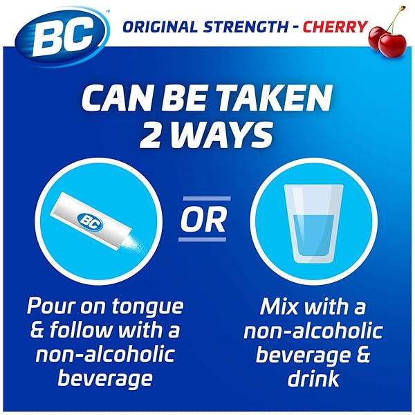 BC POWDER CHERRY PAIN RELIEVER, 24 POWDER STICKS