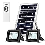 Richarm Solar Flood Lights Outdoor - Dual 42 LED