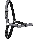 PetSafe Easy Walk Deluxe Dog Harness, No Pull Dog Harness &ndash; Perfect for Leash &amp; Harness Training &ndash; Stops Pets from Pulling and Choking on Walks &ndash; Large, Steel
