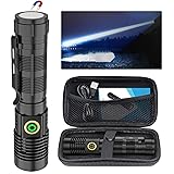 Rechargeable Flashlight High Lumens, 12000 High