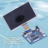 Hilitand 7 Inch TFT LCD HDMI VGA Monitor Screen Kit 1024x600 12V Plug Play view 4