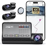 VIOFO 4K HDR Dash Cam Front Interior and