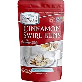 Mom's Place Gluten-Free Cinnamon Swirl Bun Mix, Vegan, Dairy Free, 15.2 oz | Cinnamon Swirl Flavor, Buns or Rolls, Vegan, Dairy Free, Nut Free &amp; Soy Free