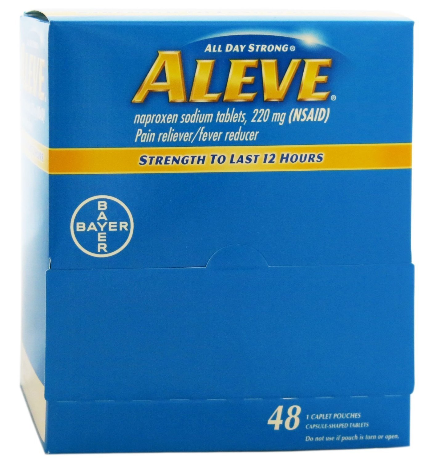 Who manufactures aleve can take