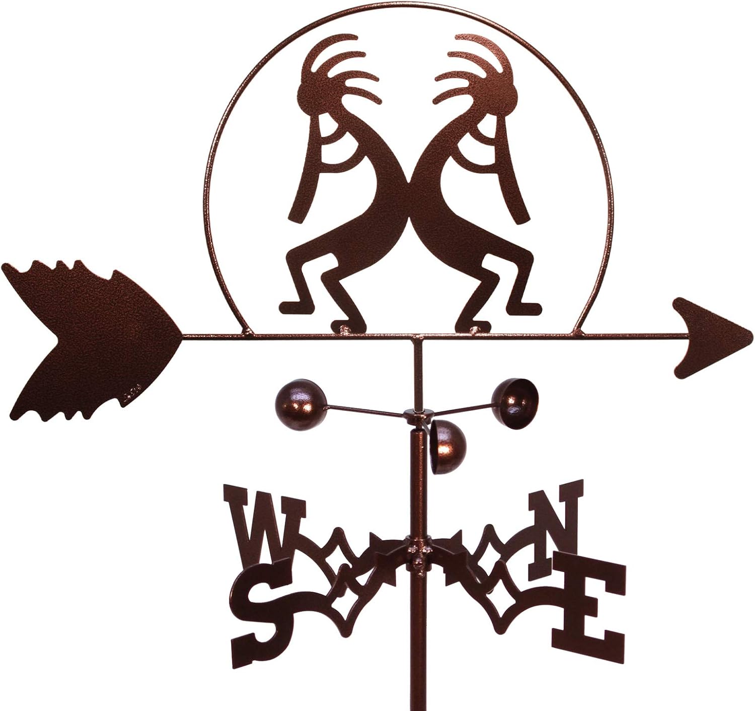 Weathervanes - SWEN Products Kokopelli Southwest Weathervane (Roof Mount Included)