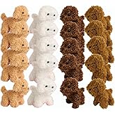 YUKOUQIAN Bulk Stuffed Animals Puppy Plush Dog Party Favors Mini Dog Birthday Children's Show Party 20 pcs(20chi xiaogougou)