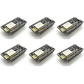 hiBCTR 6-Pack ESP8266 NodeMCU CP2102 ESP-12E Development Board | Open source, for Arduino IDE and MicroPython, standalone WiFi networking chip