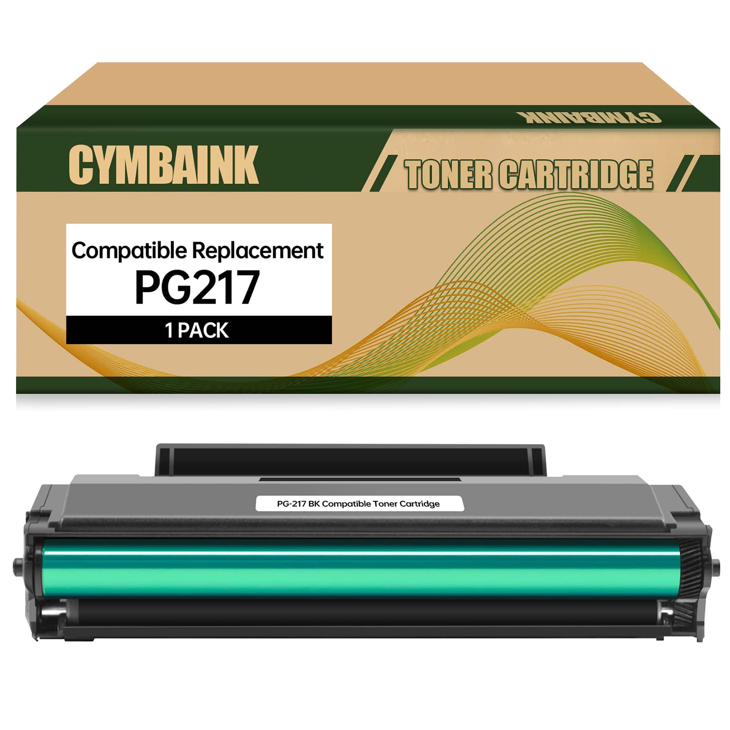 CYMBAINK Compatible Toner Cartridge PG-217 High Yield (1*Black) Replacement for Pantum P2200, P2200W, M6507, M6507NW, M6607NW — image 1
