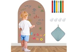 Magnetic Wall Decal for Kids,32x40 Inch Arched Magnetic Chalkboard for Wall,Suitable for Home Decoration Wallpaper and Childr