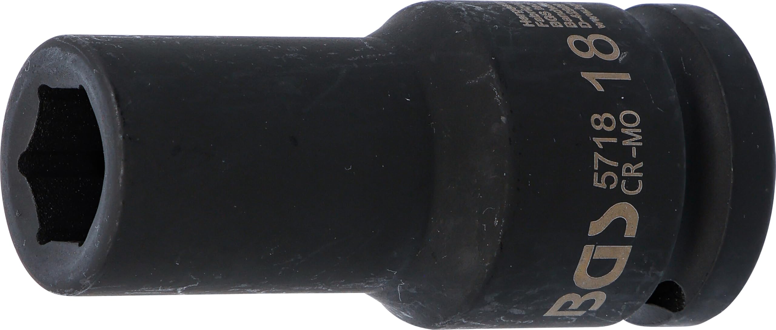 BGS 5718 | Impact Socket Hexagon, deep | 20 mm (3/4") Drive | 18 mm — image 1