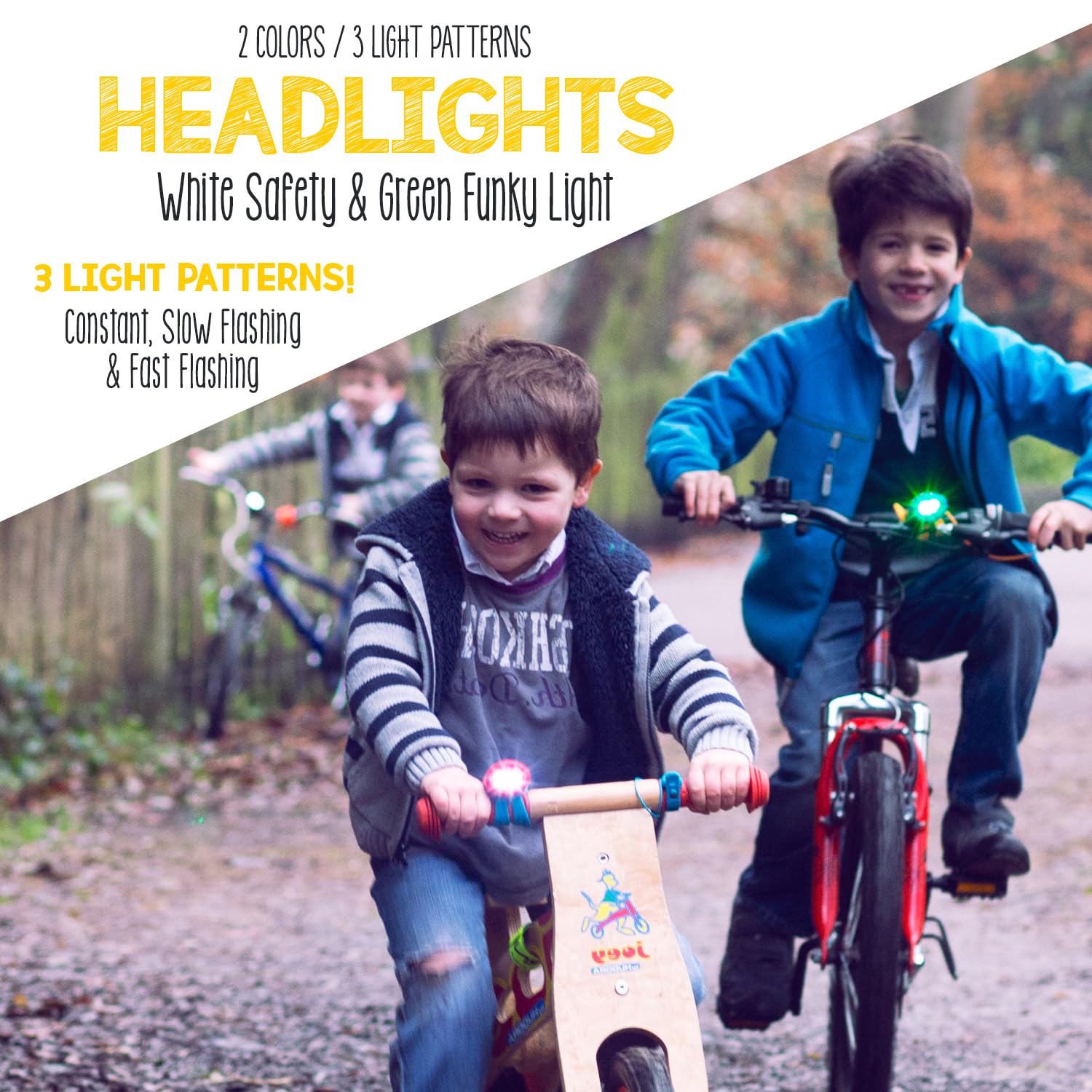 Hornit Mini Bike & Scooter Horn with Kids Headlight