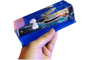 ZEshops Titanic Cruise Fluid Liquid Hourglass Living Room Boat Ornaments Liquid Ship Desk Decoration
