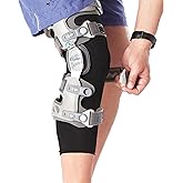 Ovation Medical Game Changer Unloader Knee Brace with Undersleeve - Lightweight OA Support for Arthritis & Pain Relief - Low Profile Design for Comfort Fit (Small/Medium, Right)