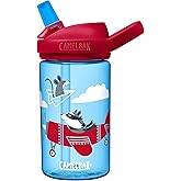 CamelBak Eddy+ Kids Bite Valve Straw Tritan Renew Water Bottle | Kids, with Tritan Renew