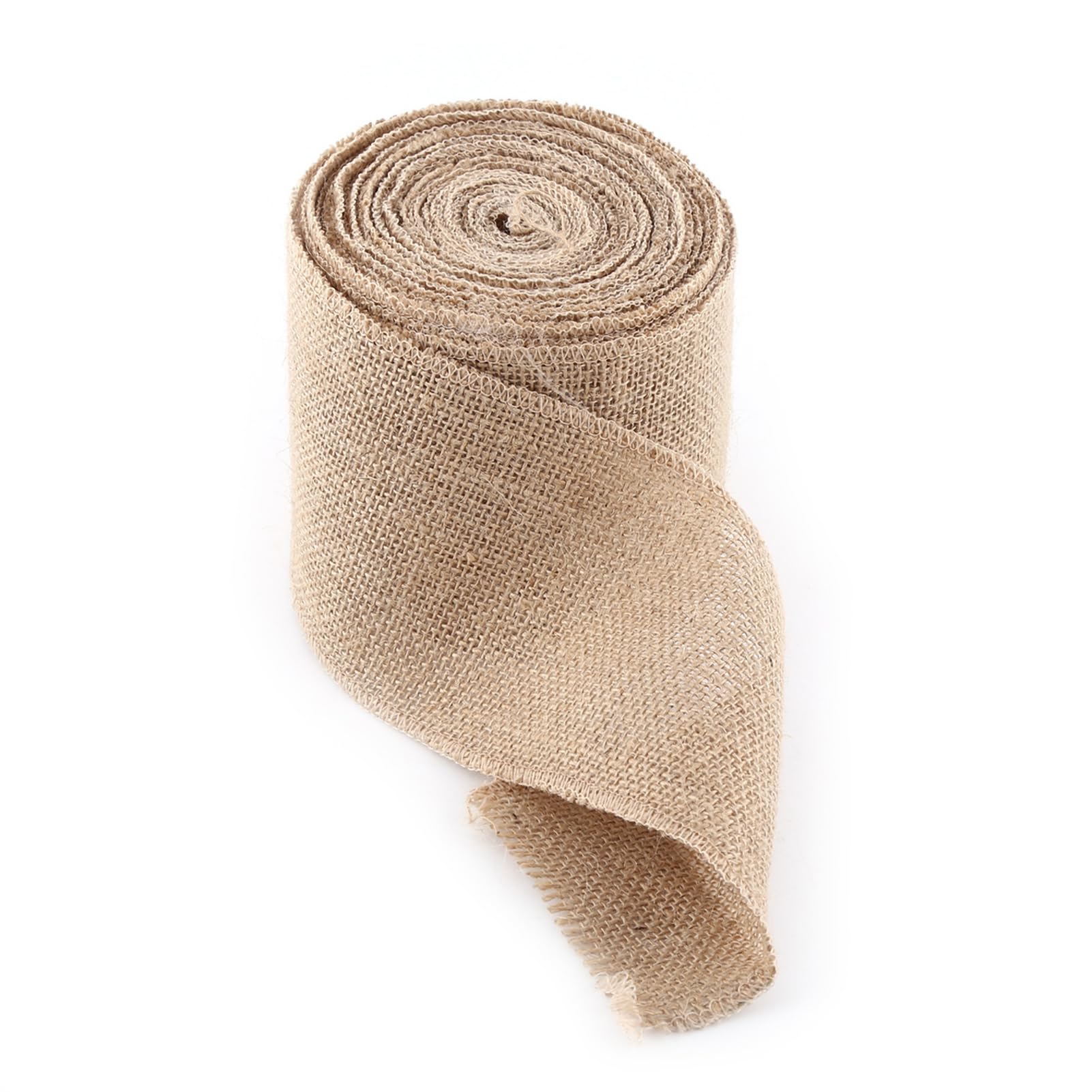 Burlap Jute Ribbon Wide Natural Jute Burlap Fabric Craft Ribbon Roll 10 Yards 10cm