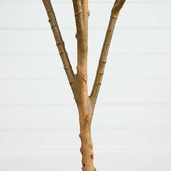 Nearly Natural 6FT Tall Silk Faux Olive Tree for
