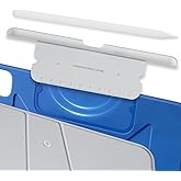 MOFT Pencil Holder for Apple Pencil Pro, Apple Pencil 2nd Generation, Compatible with Magic Keyboard, MOFT Dynamic Folio &amp; Float Folio for iPad, White