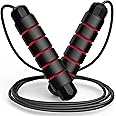 Jump Rope Adjustable Jump Ropes for Fitness, Tangle-Free Rapid Jumping Rope with Ball Bearings for Women Men Kids, Exercise skipping rope for Outdoors & Indoors
