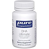 Pure Encapsulations DHA Ultimate | Eco-Friendly Supercritical CO2 Extracted DHA Fish Oil Concentrate | 60 Softgel Capsules