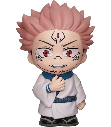 Jujutsu Kaisen Yuji Itadori Figural Bank - Collectible Anime Money Box Decor