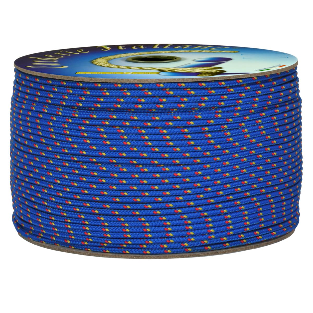 Corderie Italiane 6037774 – 00 Hobbies Fantasy Braid, 2.0 mm-50 MT, Blue