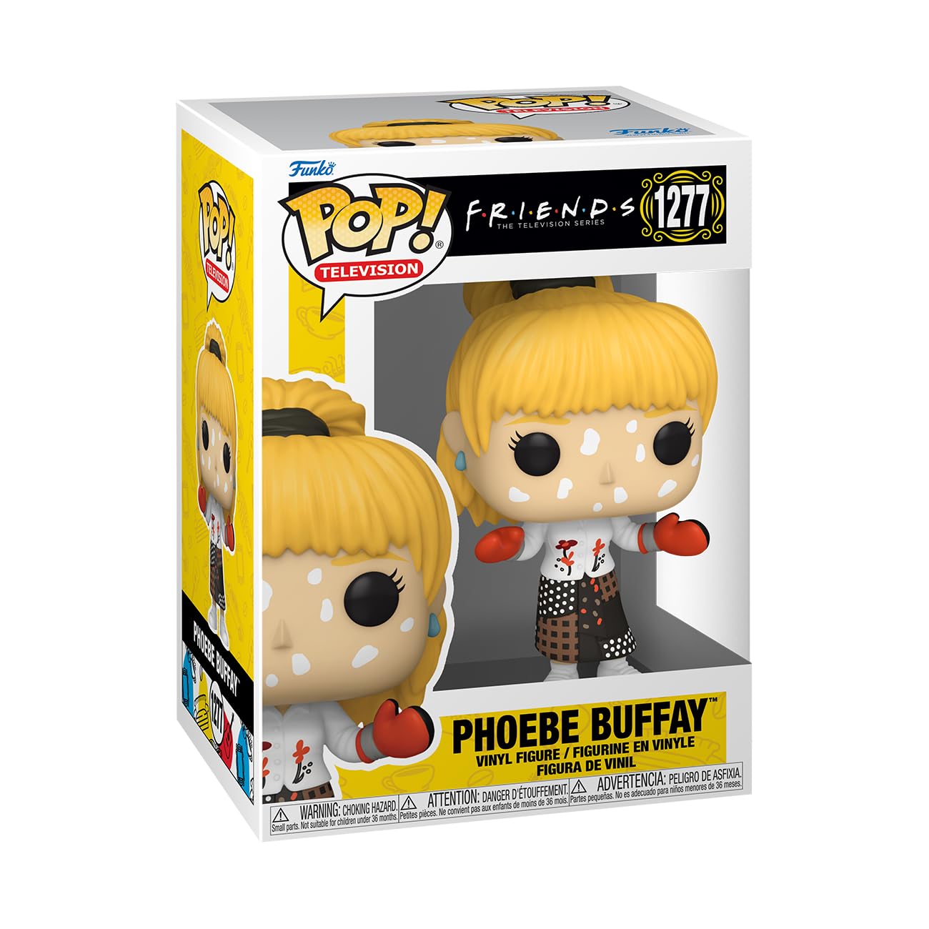 Funko POP! TV: Friends - Phoebe Buffay - 1/6 Odds for Rare Chase Varianticken Pox - Collectable Vinyl Figure - Gift Idea - Official Merchandise - Toys for Kids & Adults - TV Fans