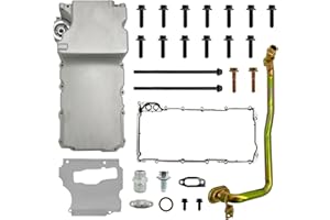 VANPERT 302-1 LS Swap Oil Pan For GM LS1 LS6 LS2 LS3 LS6 LSX 4.8L 5.3L 5.7L 6.0L 6.2L Engines 1955-1987