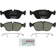 BOSCH BC618 QuietCast Premium Ceramic Disc Brake Pad Set - Compatible with Select Volvo 850, S70, V70; FRONT