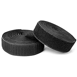 Art3d 4ft x 1 in. Hook and Loop Rolls Sticky