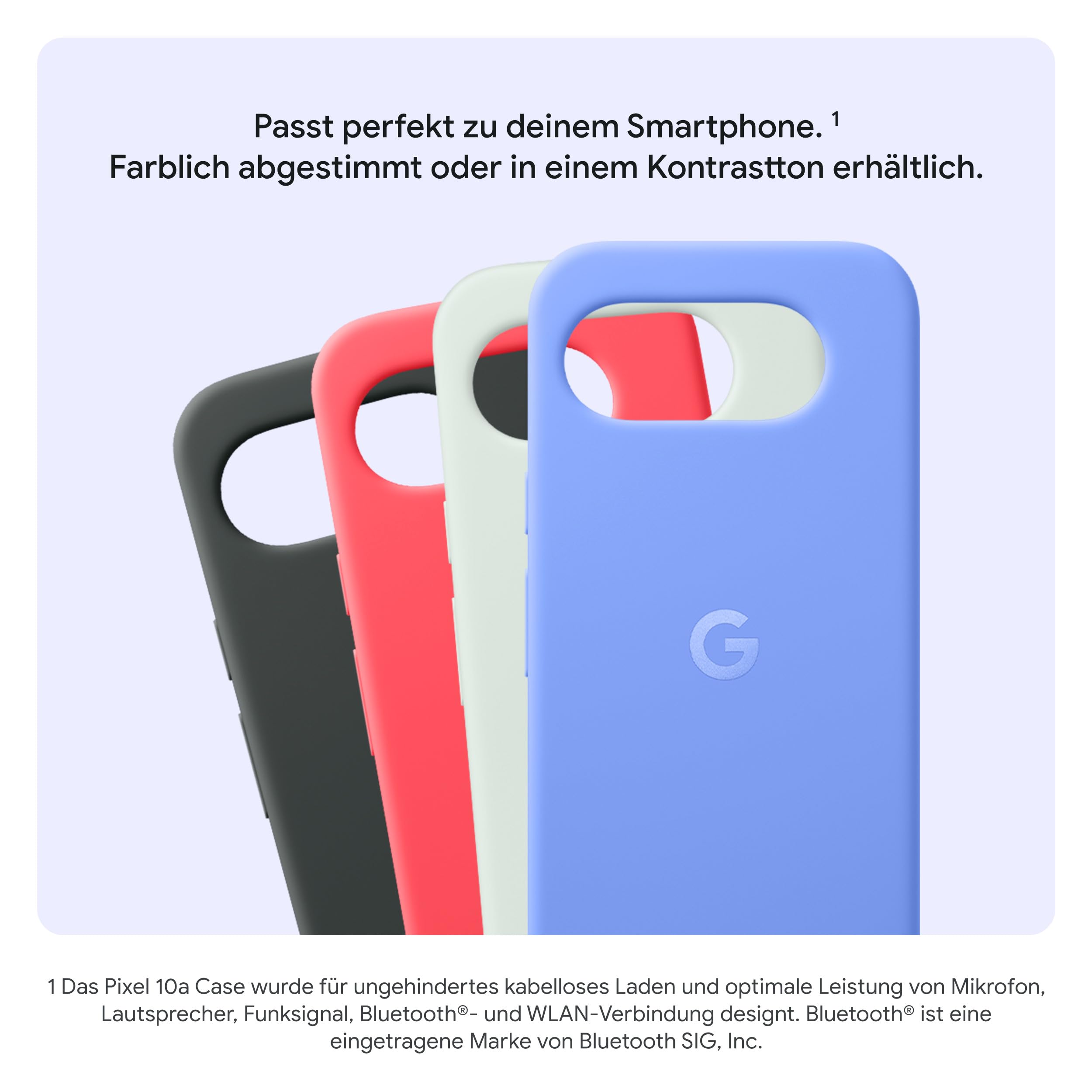 Google Pixel 10a Case – Aus recyceltem Kunststoff für Pixel 10a, ungehindertes Laden, auf Sturzfestigkeit geprüft - Obsidian 5