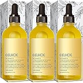 Gaukomzs 3PCS Veganic Natural and Rosemary Oil for Hair Growth, Dry Damaged and Thin Hair
